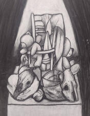Charcoal Life Study